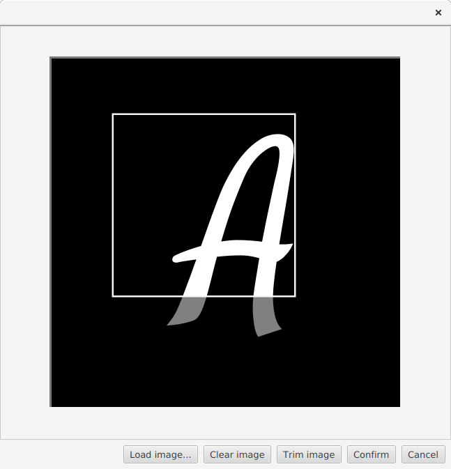 Image of the image editor